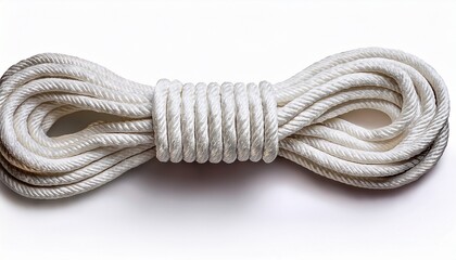 White Rope Isolated