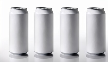 Blank White Six Can Cardboard Pack Mockup Different Views