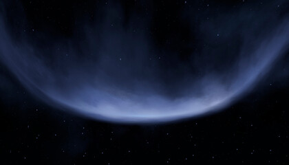 Night landscape Abstract modern futuristic neon background.