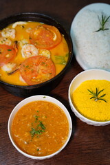 Moqueca de Camarão - Comida - Food - Refeição - Almoço - Frutos do Mar