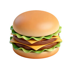 hamburger 3d