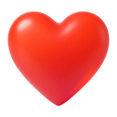 PNG Vibrant heart-shaped love symbol.