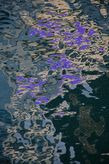 water reflection abstract