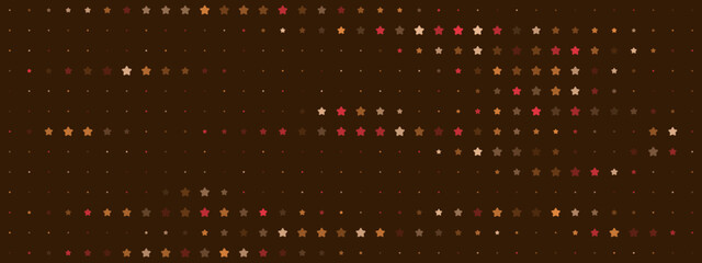 Dark Brown Background with Subtle Star and Dot Pattern in Earthy Tones, Creating a Modern and Elegant Seamless Digital Texture