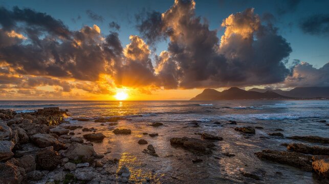 A white cup with pink frosting and a pink rose on top. There are also strawberries and macarons on the cup
