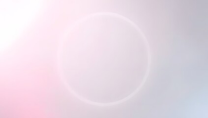 Fototapeta premium Soft Focus Aura A Gentle Circle of Light