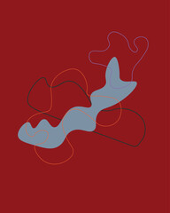 vector illustration of an abstract background