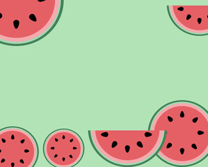 Sweet Summer Vibes with Watermelons