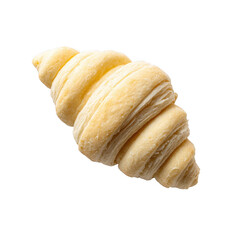  Mini croissant dough before bake isolated [Transparent Background PNG].