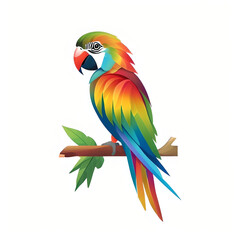 Fototapeta premium blue and yellow macaw