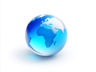 blue globe icon