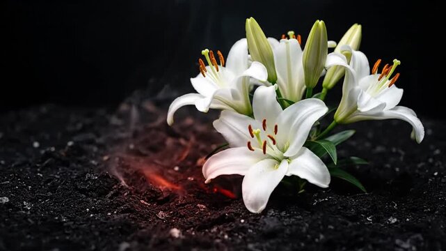 white crocus flower