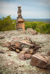 trail cairn