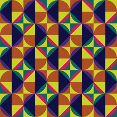 Beautiful Geometric Pattern Illustration Artwork