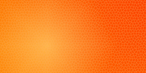 Geometric abstract pattern background in orange gradient
