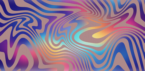 Colorful Abstract background Swirl Pattern with Vibrant Waves