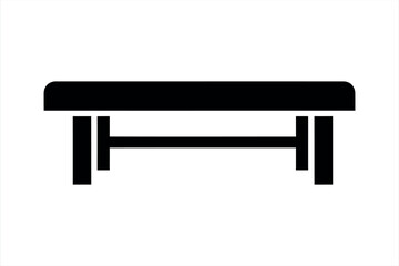 Simple Bench Silhouette