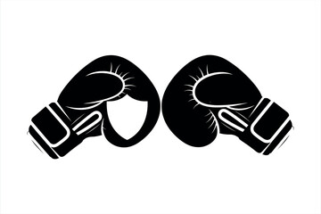 Boxing Gloves Shield Icon