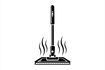 Steaming Floor Mop Icon