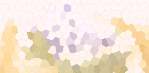 Soft Pastel Colors Hexagon Mosaic Abstract Geometric Background