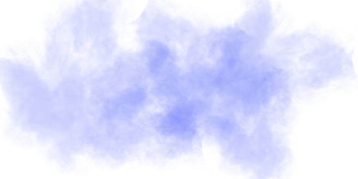 Abstract swirling dark blue and purple smoke or gas clouds