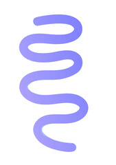 abstract purple 3d spiral