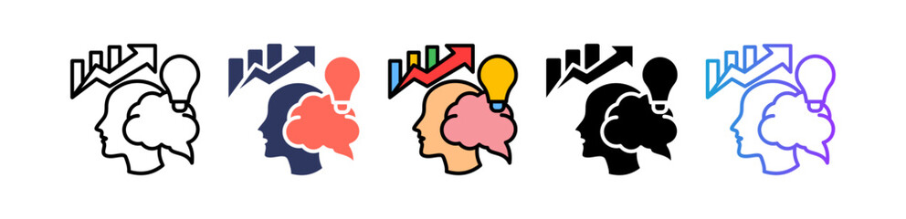 Mindset multiple icon