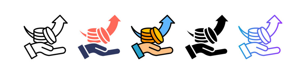 Increase Revenue multiple icon