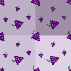  Grapes fruit stencil art artwork abstract seamless geometric graphic decoration ethnic outline template wallpaper printed fabric pattern hand drawn contour shape background ombre