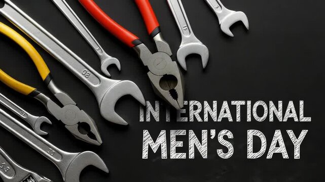 International mens day celebrated with tools