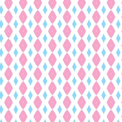 seamless pattern with pink hearts