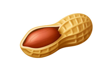 Delicious peanut in shell for healthy snacks and food illustrations