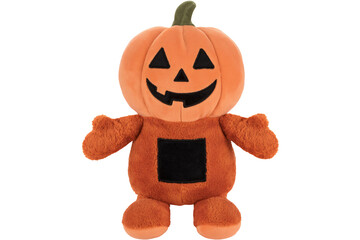 Adorable plush pumpkin toy perfect for Halloween decorations and gifts