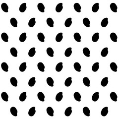 シンプルな米の背景素材　米粒　モノクロ