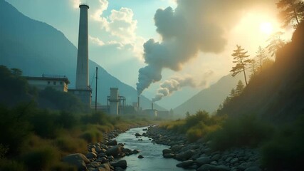 Documentary photographers capturing planet in danger visuals by juxtaposing endangered species habitats and industrial expansion zones to highlight biodiversity threats in  Photo Stock  Concept  and e