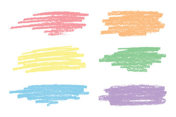 Set of brush paint stroke texture swatch Hand painted background Ink scribble dab clipart Paint smudge for tags and stamps design