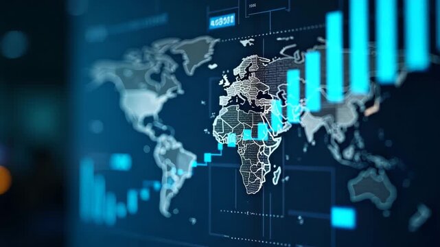 Trade researchers analyzing Asia export drop data to assess economic recovery trajectories identify sectoral resilience across manufacturing hubs in  Photo Stock  Concept  and empty space on the left 