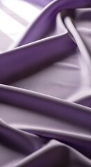 Elegant Purple Fabric - A Study in Texture and Light.