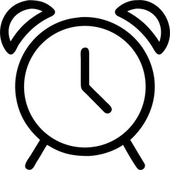 vector icon alarm clock illustration