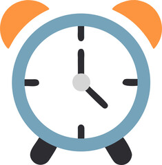 vector icon alarm clock illustration