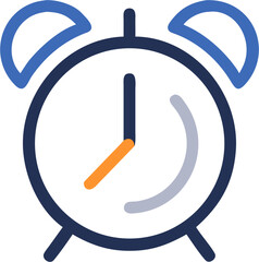 vector icon alarm clock illustration