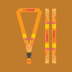 Lanyard ID cards for business offices and companies 