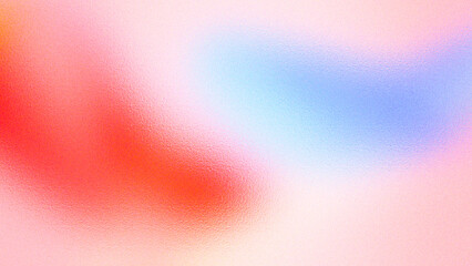 Soft pastel abstract background with gentle watercolor like washes of pink red and blue hues