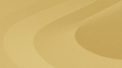 Golden curves, background golden Yellow abstract. golden color. luxury background. Space for design. Template. Flat lay, top view table. Web banner. Christmas, valentine, romance, award, reward.