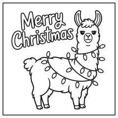 Merry Christmas Coloring Pages