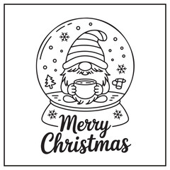 Merry Christmas Coloring Pages