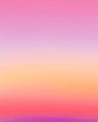 Pastel Gradient Harmony: A Soft Transition from Violet to Rose, Peach, and Lavender