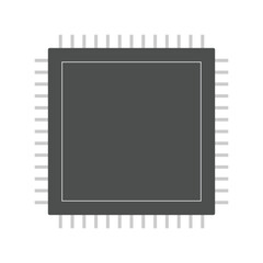 computer chip illustration