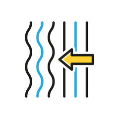 Multi color icon for smooth