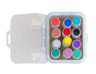 Set of colorful markers isolated. felt tip pens. Collection of colorful marker pens isolated on transparent background